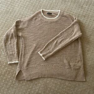 J. Crew waffle weave cotton sweater